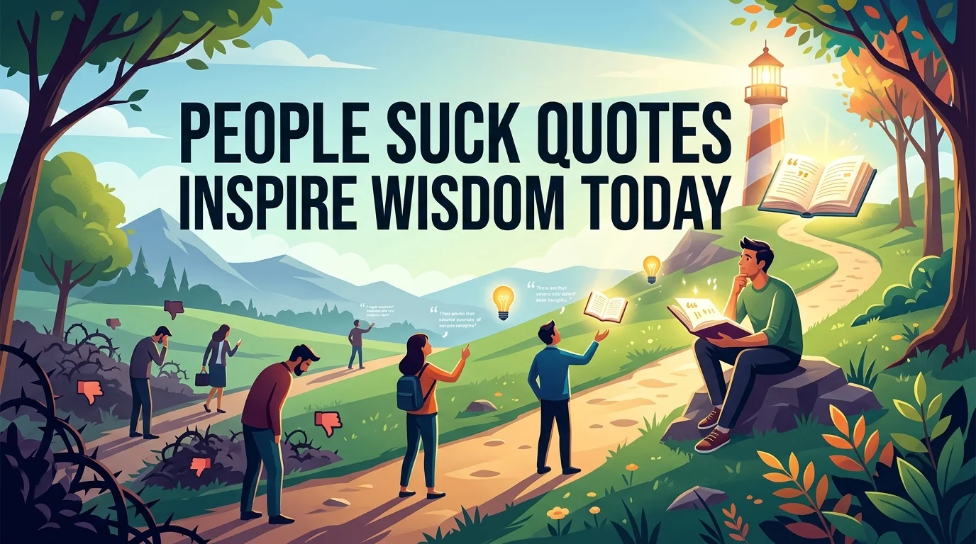 People Suck Quotes