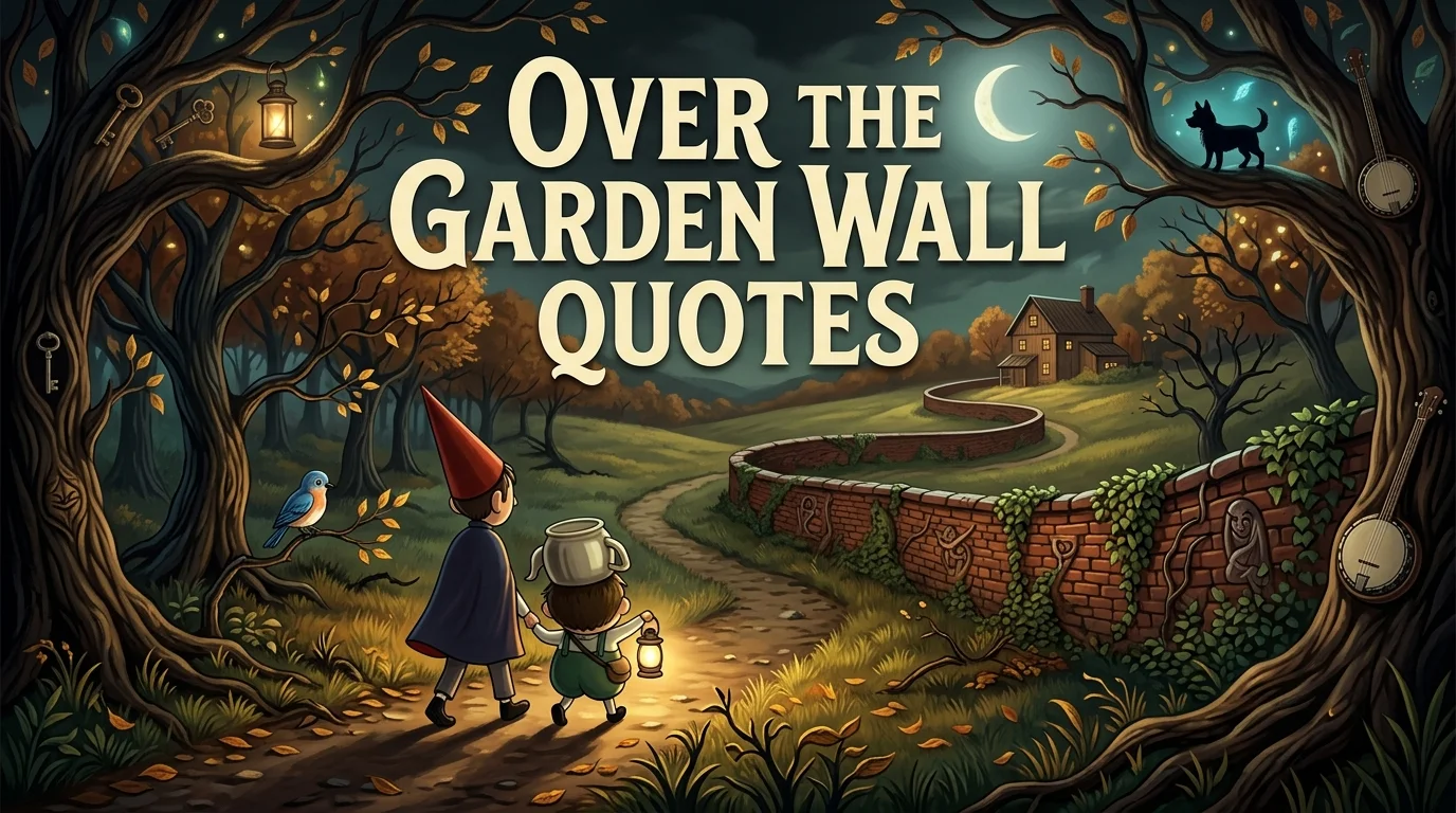 100+ Charming "Over The Garden Wall Quotes To Enjoy