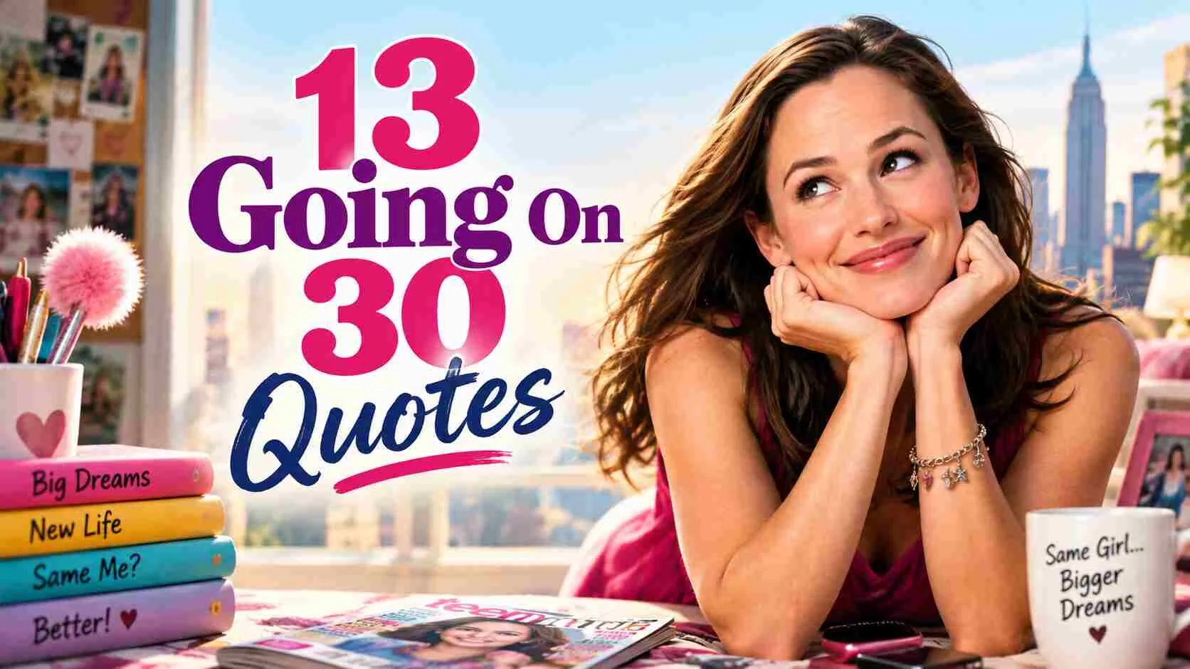 100+ Heartwarming "13 Going On 30 Quotes" To Cherish