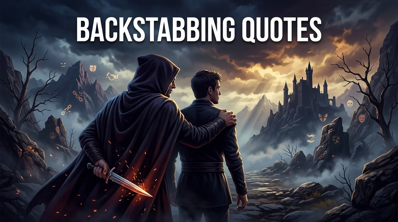 100+ Powerful "Backstabbing Quotes" That Reveal Truth