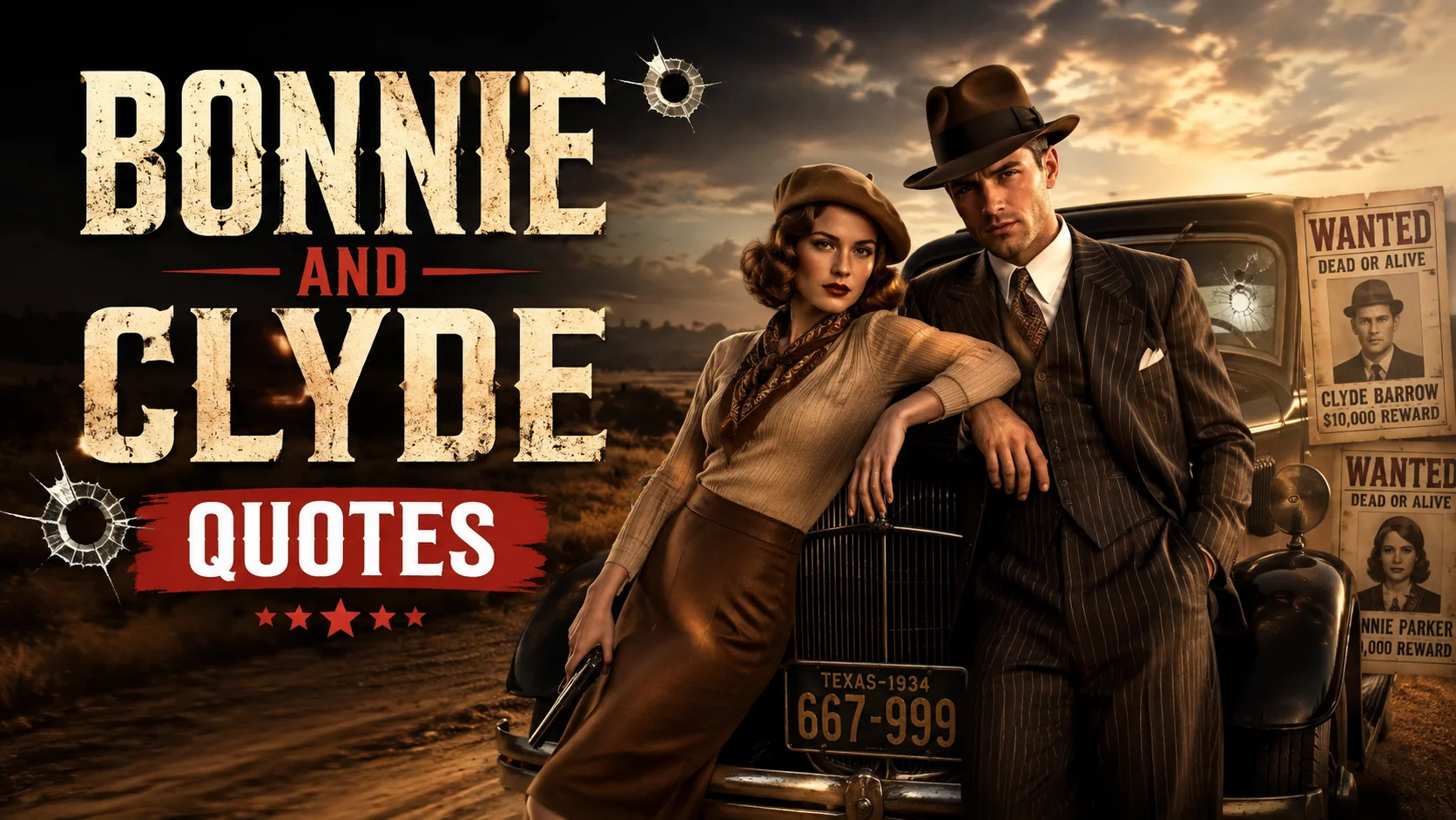 100+ Daring "Bonnie And Clyde Quotes" For Loyal Souls