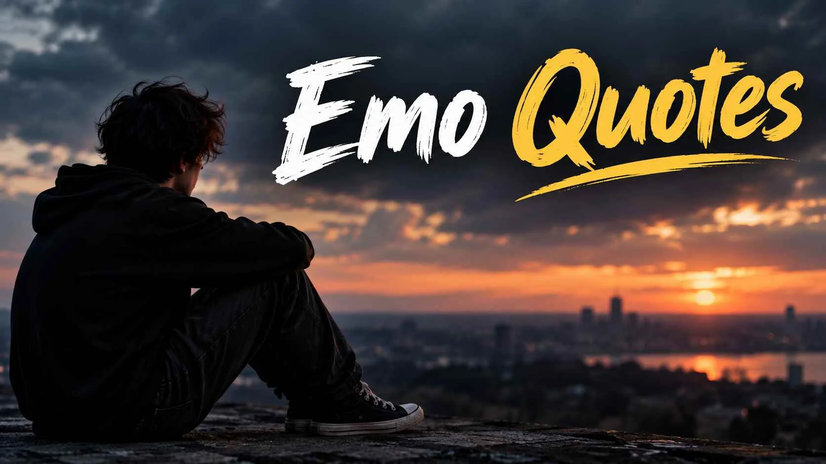 100+ Heartfelt "Emo Quotes" For Deep Feelings