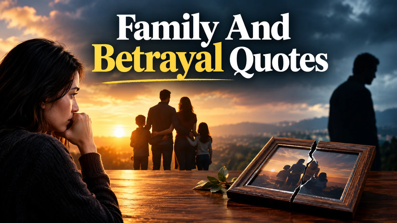 100+ Heartfelt "Family And Betrayal Quotes" For Healing