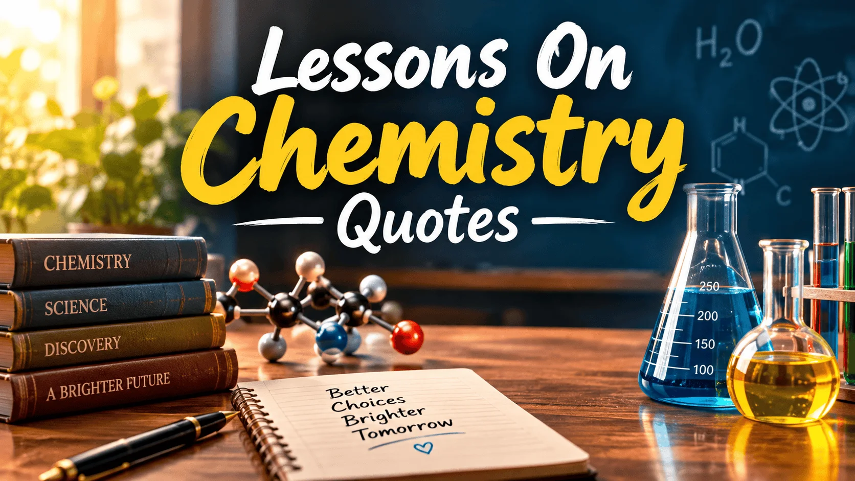 100+ Brilliant "Lessons On Chemistry Quotes" To Inspire