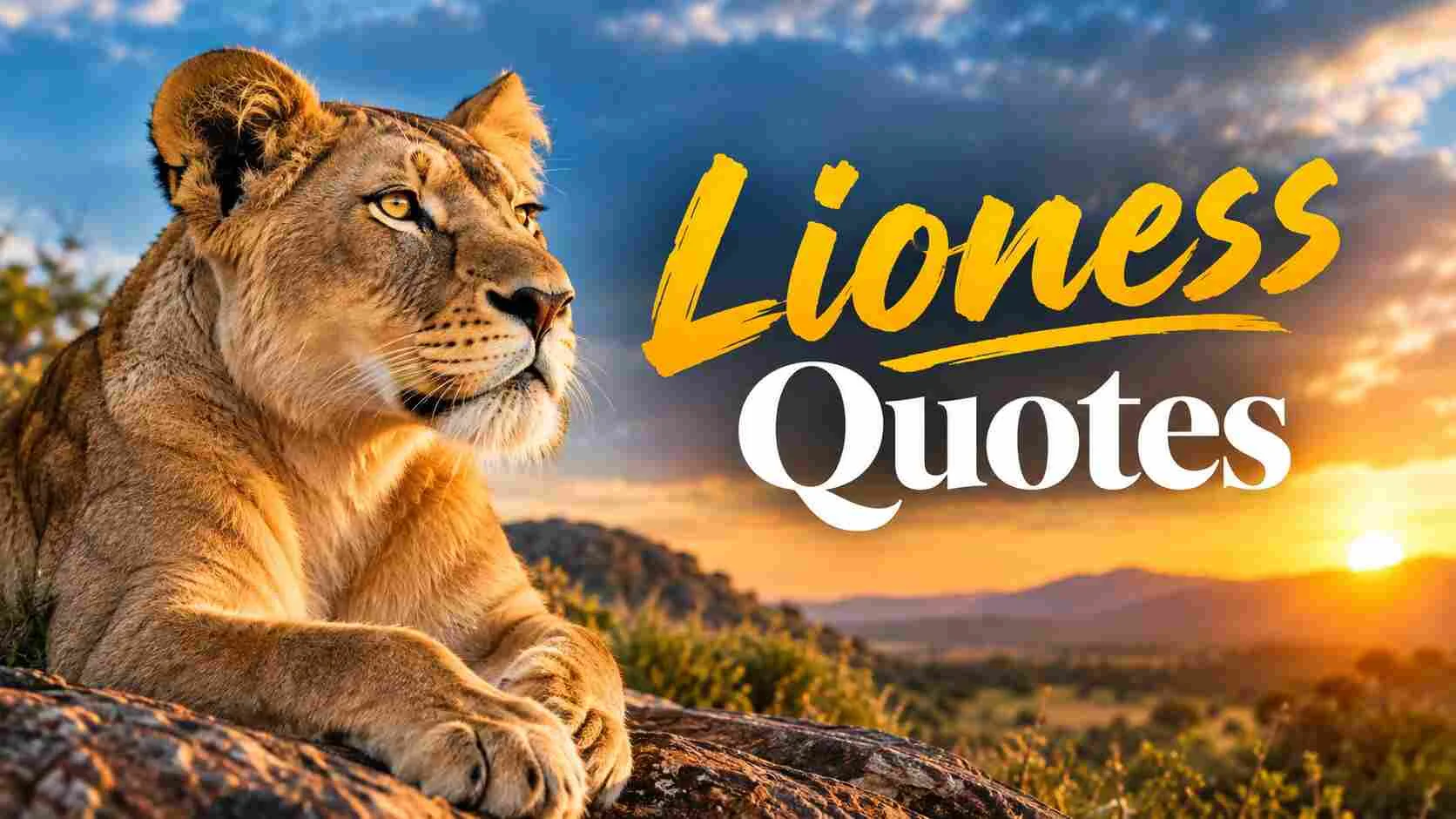100+ Fierce "Lioness Quotes" For Strength And Courage
