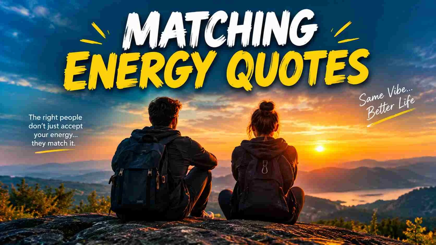 100+ Powerful "Matching Energy Quotes" For Real Connections