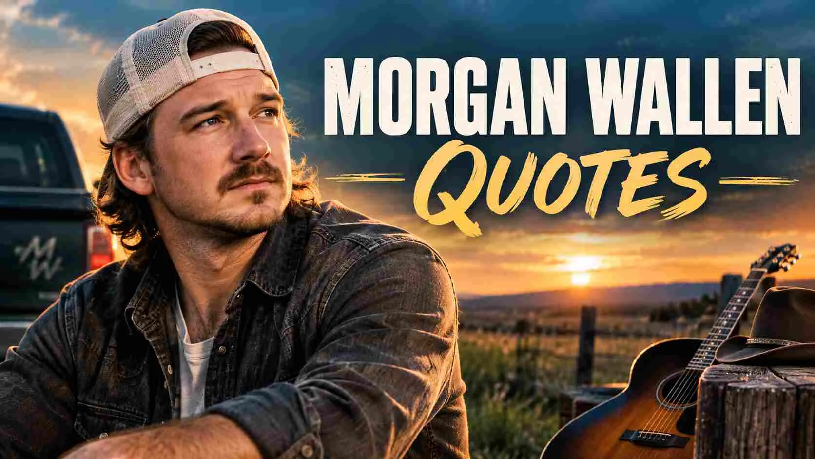 100+ Inspiring "Morgan Wallen Quotes" For Country Fans