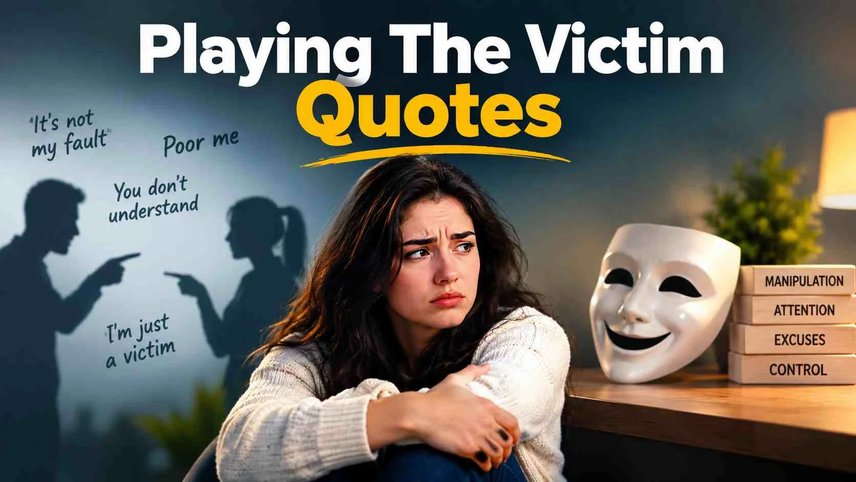 100+ Insightful "Playing The Victim Quotes" For Growth