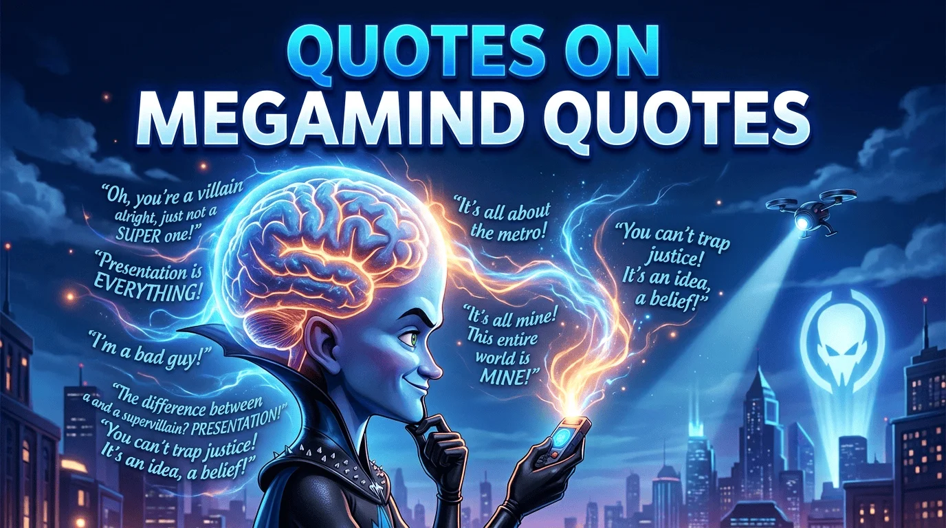 100+ Brilliant "Megamind Quotes" For Clever Laughs
