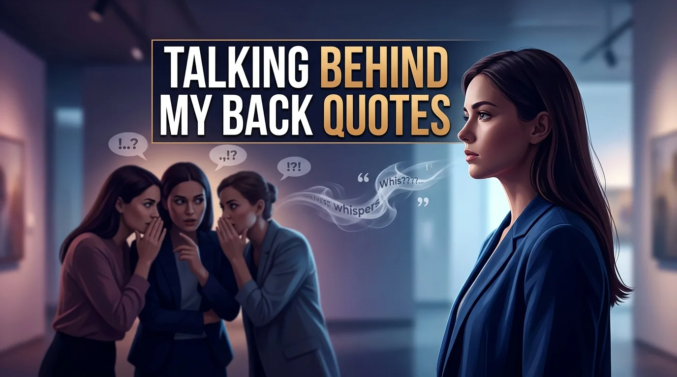 100+ Powerful "Talking Behind My Back Quotes" Today