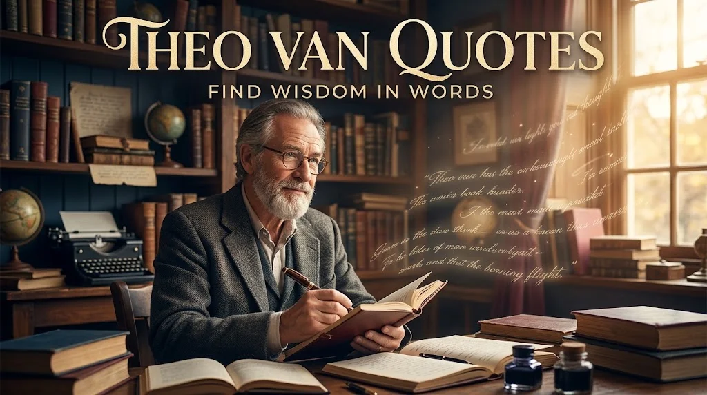 100+ Brilliant "Theo Van Quotes" To Brighten Your Day